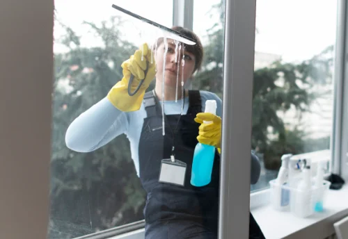 Nettoyage de vitres intérieures et extérieures à Brêmes